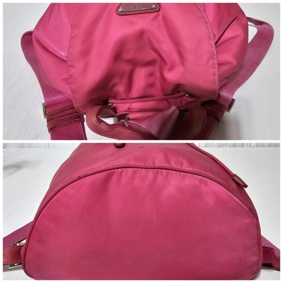 Authentic Prada Tessuto Nylon Backpack Rose Pink - Picture 11 of 16
